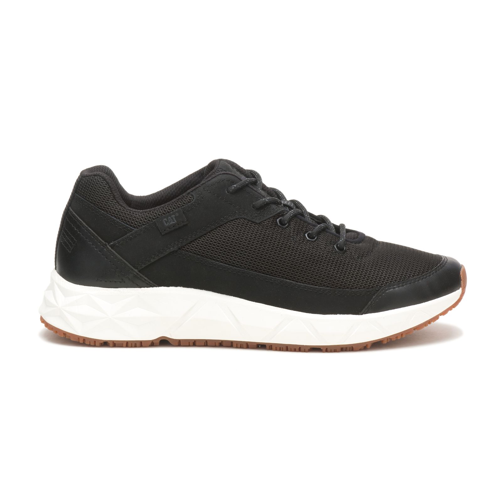 Men's Caterpillar Prorush Speed Fx Work Shoes Black/White Ireland AQWE71390